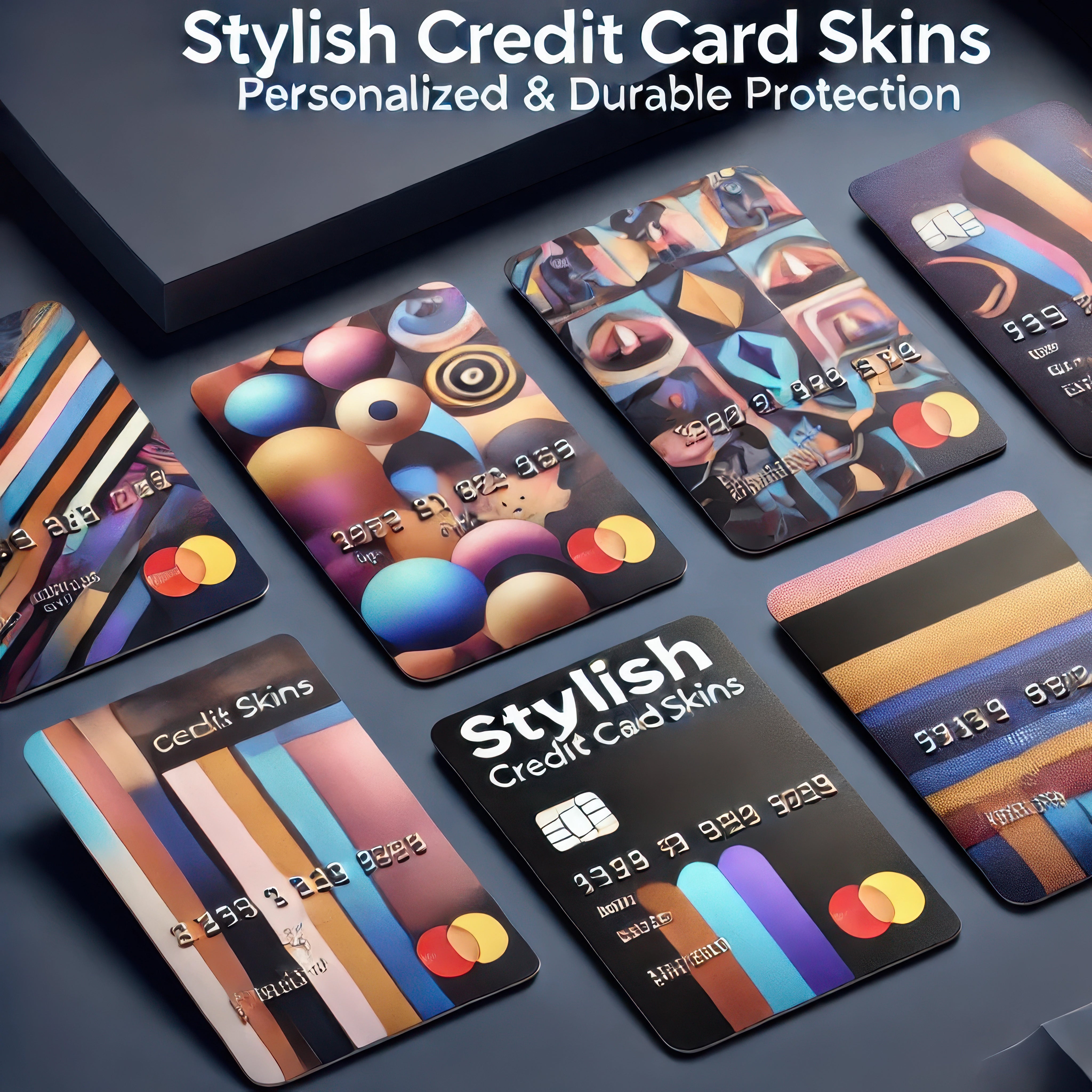 Stylish Credit Card Skins Personalized & Durable Protection