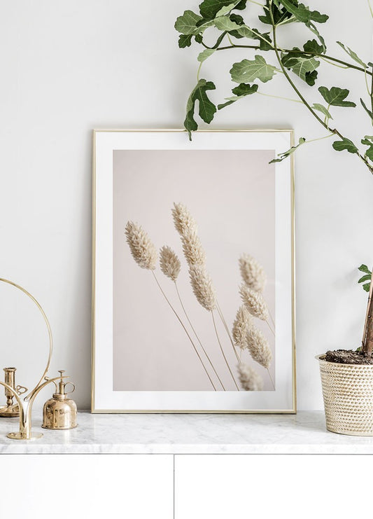 Dried Grass Poster