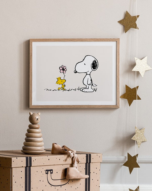 Snoopy and Woodstock Poster