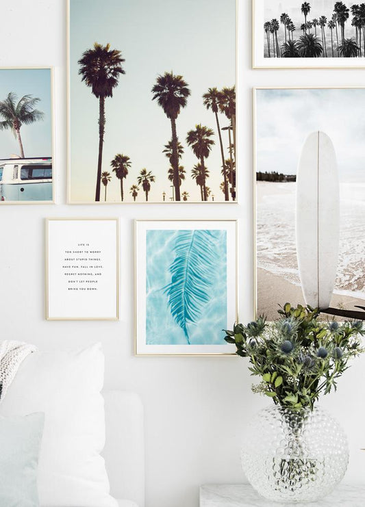 California Palms Poster