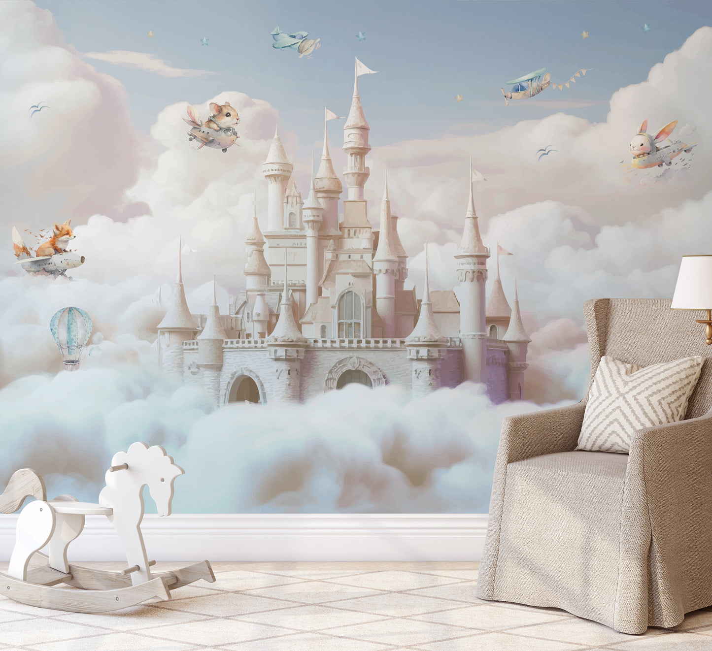 Magical Castle Wall Mural