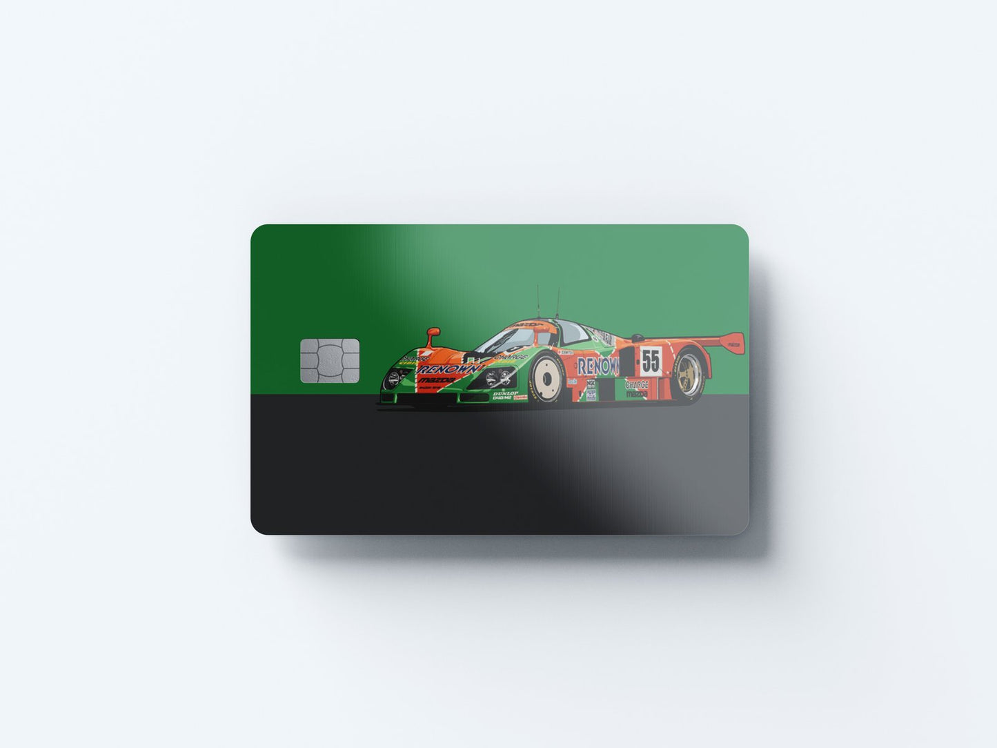 787B Design | Credit Card Sticker | Small Chip | Credit Card Skin