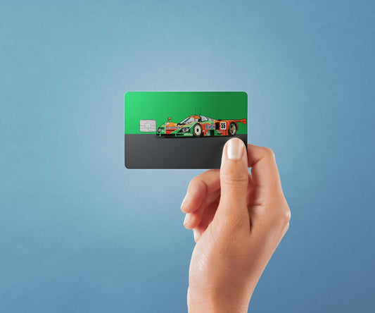 787B Design | Credit Card Sticker | Small Chip | Credit Card Skin