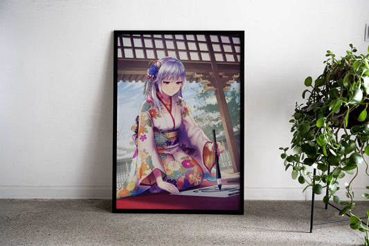 ANIME CUTE Asian Style Poster | Wall Art for Home & Office | High-Quality Print Premium Vinyl Skin Decal - Durable Prote