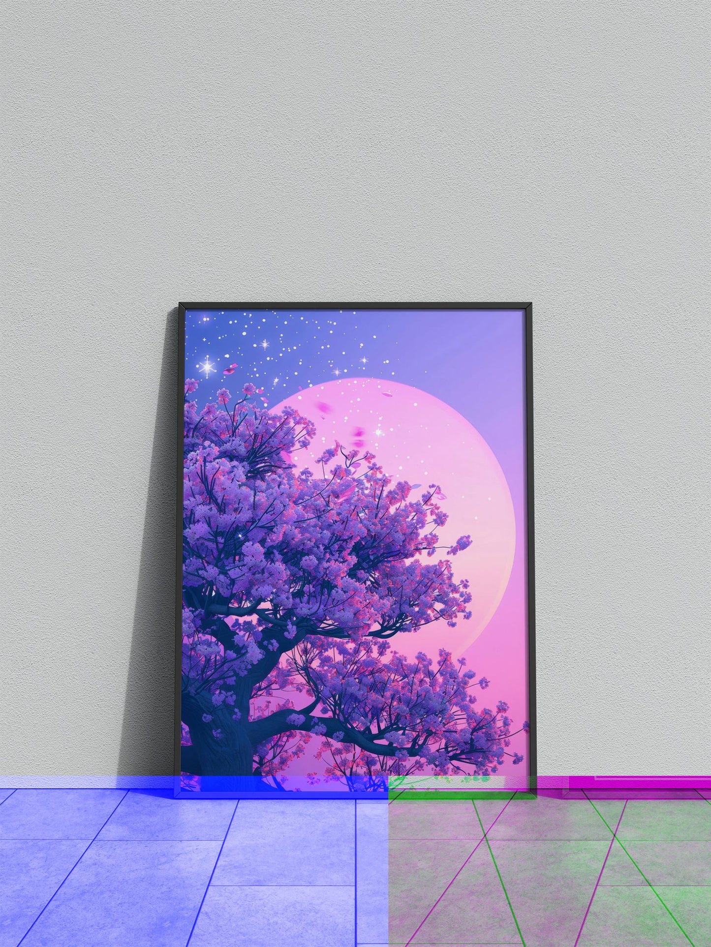 Aesthetic Sakura Asian Style Poster | Wall Art for Home & Office | High-Quality Print