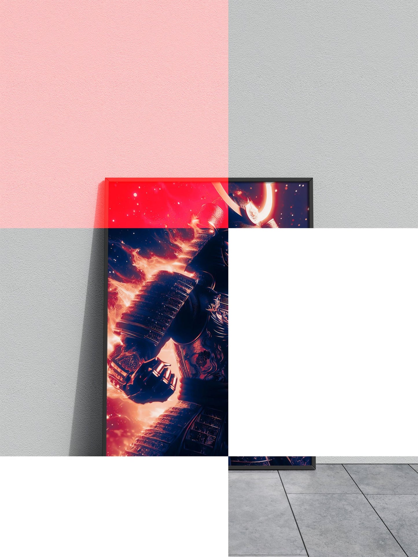 Aesthetic Strong Samurai Warrior Asian Style Poster | Wall Art for Home & Office | High-Quality Print