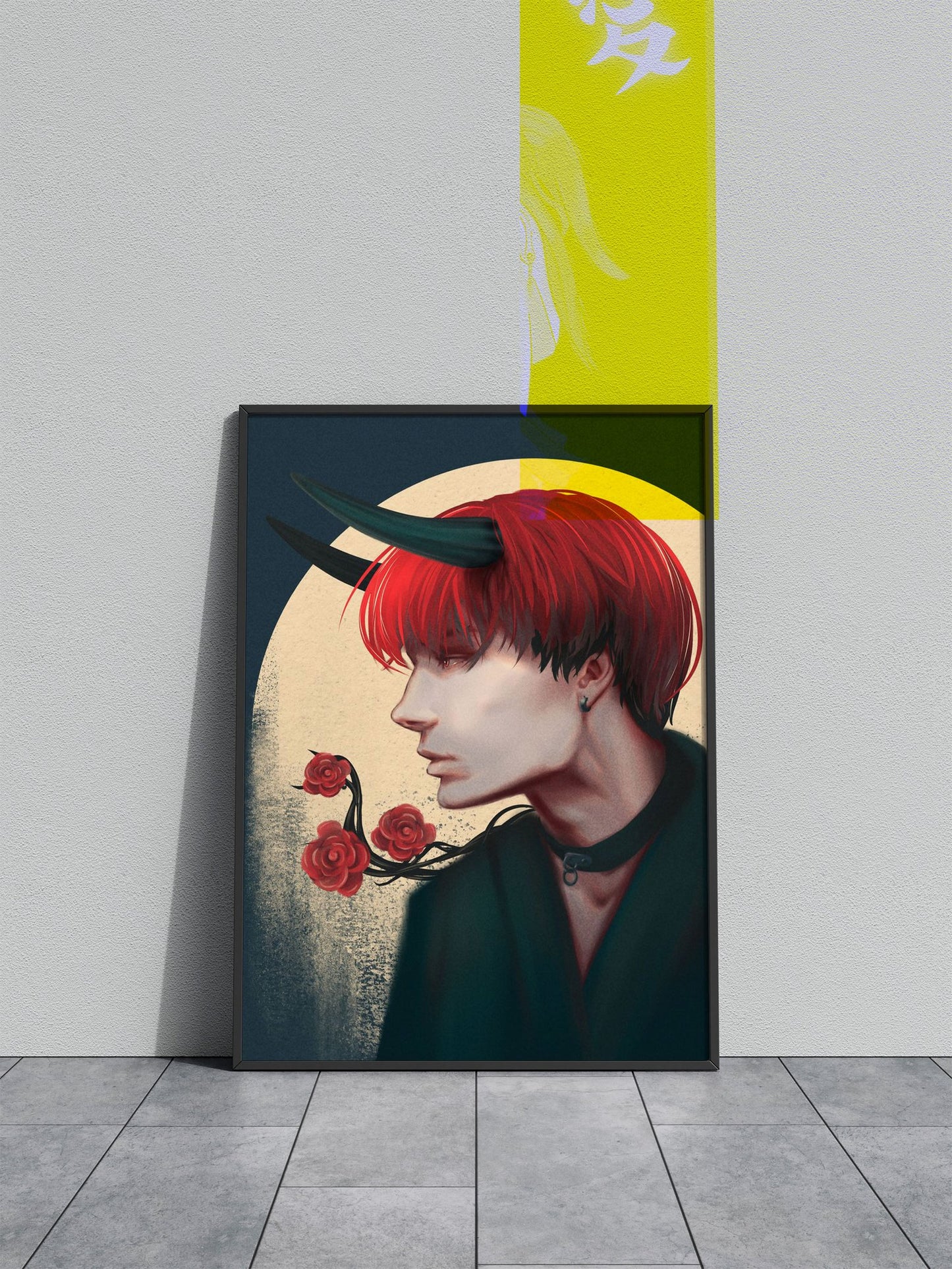 Anime Demon Asian Style Poster | Wall Art for Home & Office | High-Quality Print