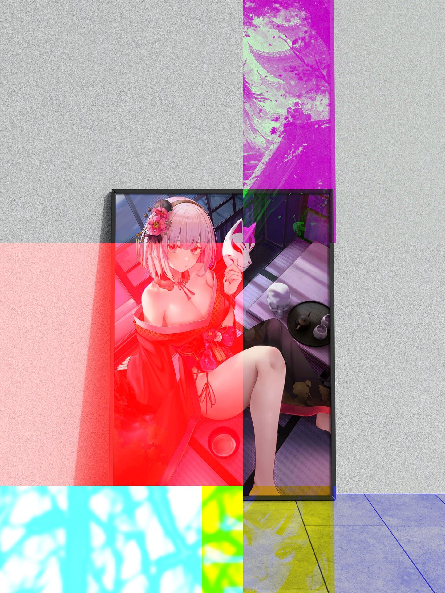 Anime Girl Shinobi Asian Style Poster | Wall Art for Home & Office | High-Quality Print