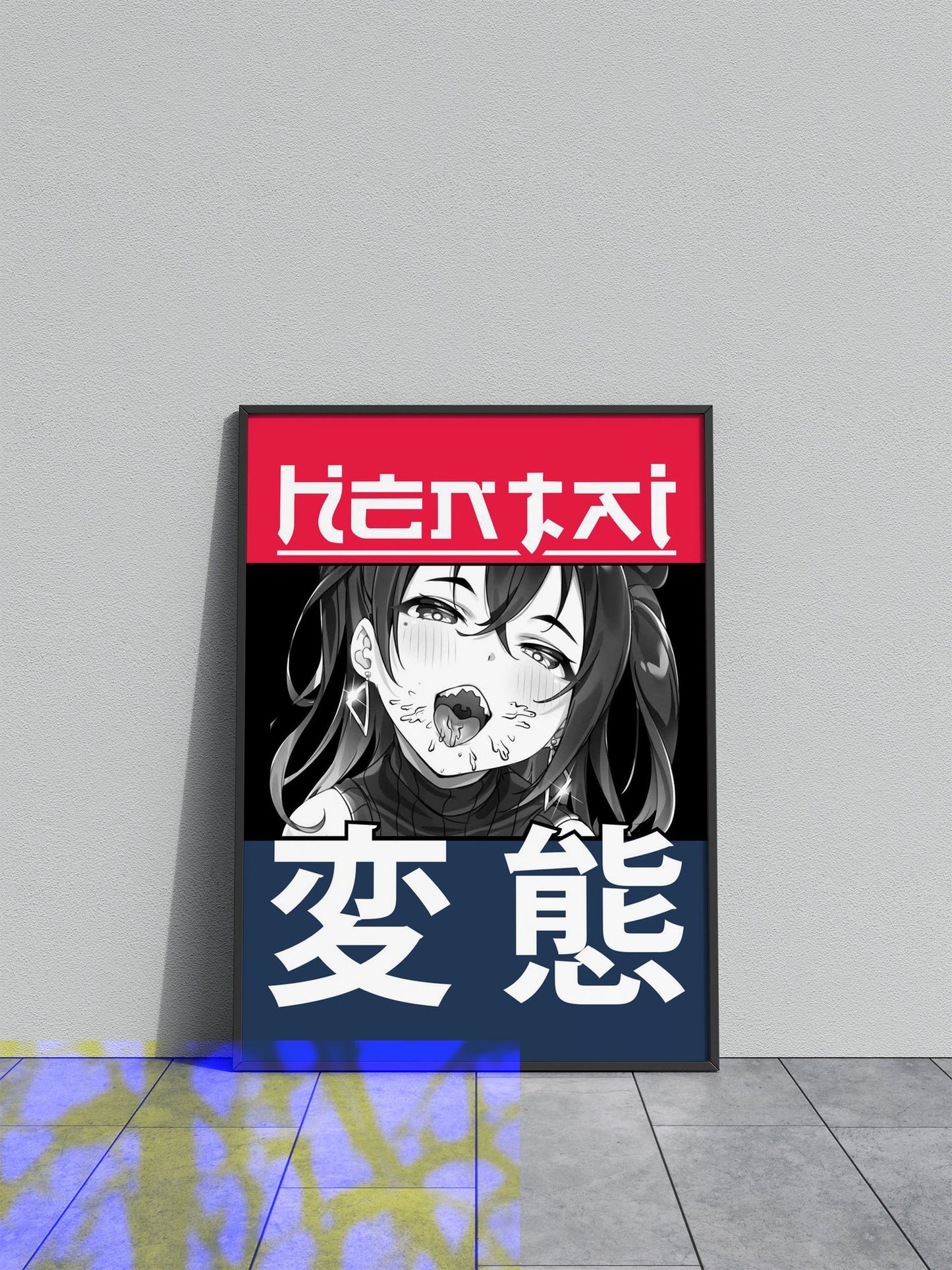 Anime Hentai Girl 3 Asian Style Poster | Wall Art for Home & Office | High-Quality Print