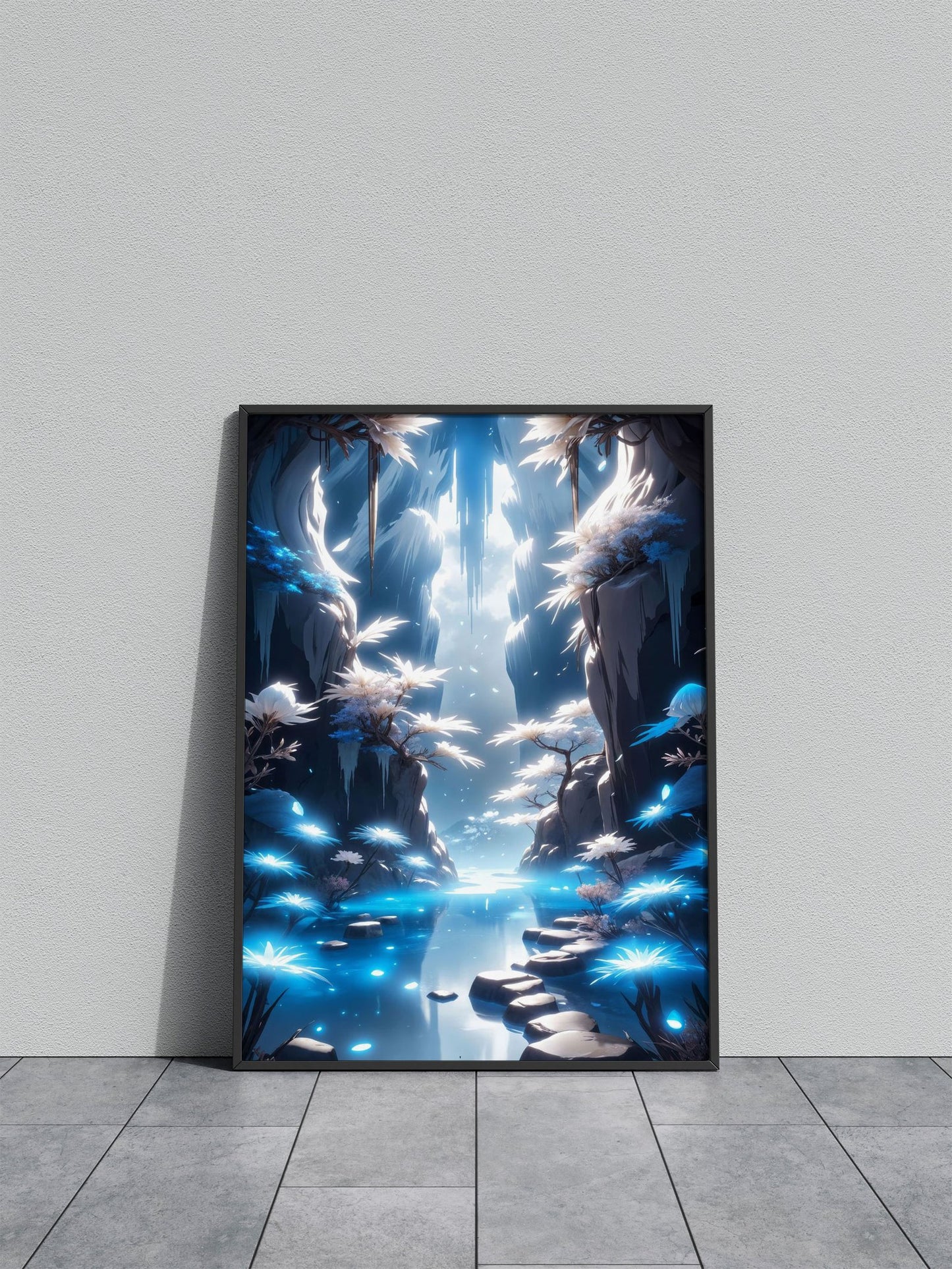 Anime Torii Gate landscape Asian Style Poster | Wall Art for Home & Office | High-Quality Print