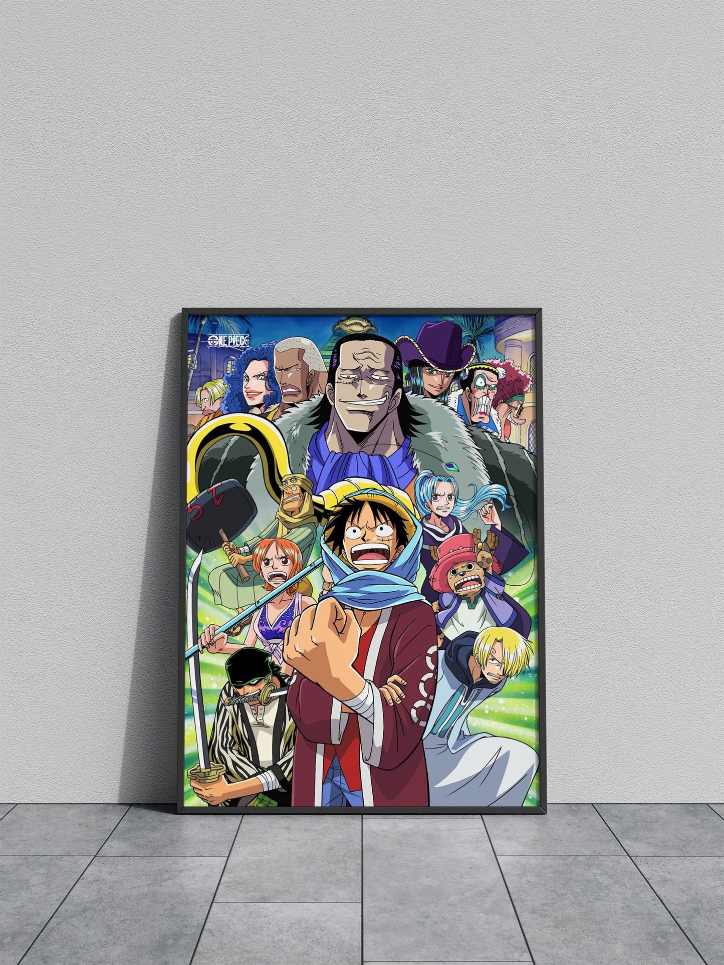 Arabasta Kingdom Asian Style Poster | Wall Art for Home & Office | High-Quality Print