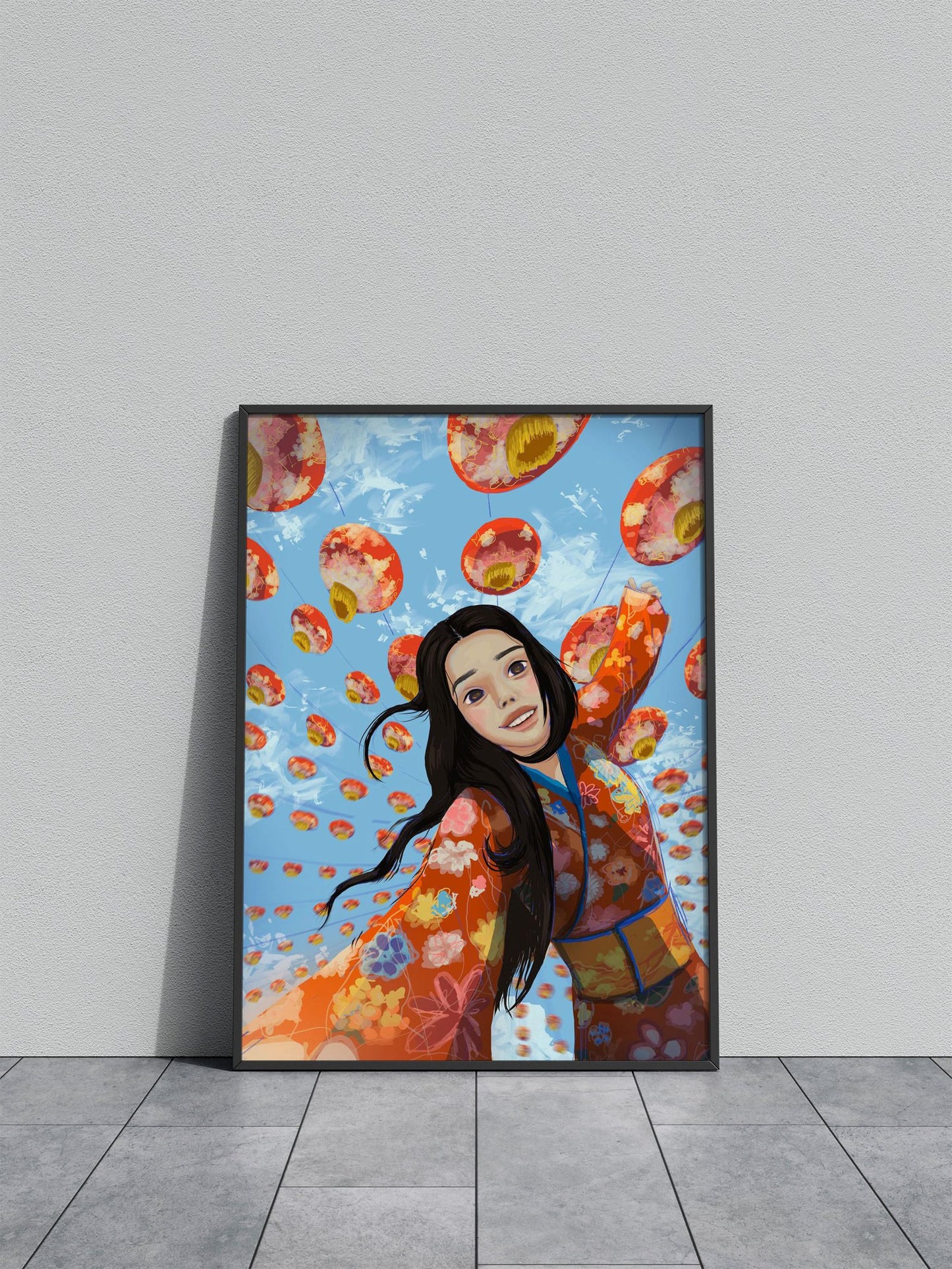 Asian Fest Asian Style Poster | Wall Art for Home & Office | High-Quality Print