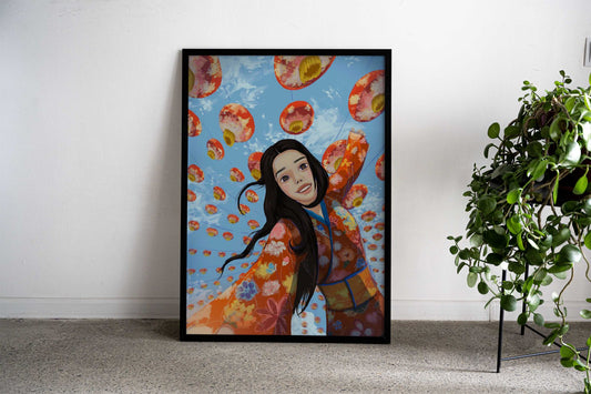 Asian Fest Asian Style Poster | Wall Art for Home & Office | High-Quality Print - High-quality vinyl skin wrap deca