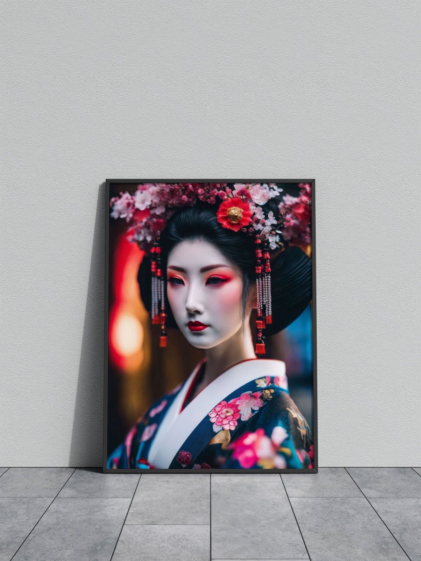 Asian beauty woman Asian Style Poster | Wall Art for Home & Office | High-Quality Print