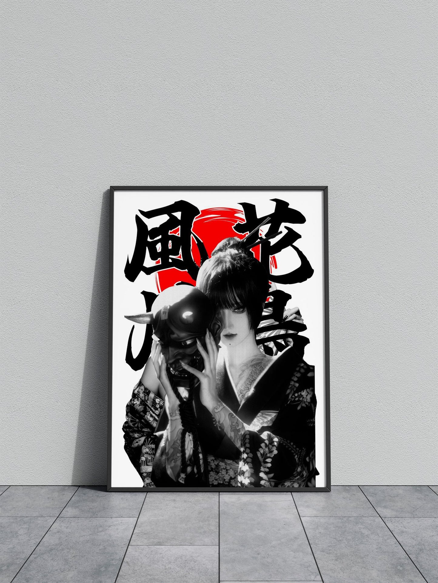 Asian woman demon Asian Style Poster | Wall Art for Home & Office | High-Quality Print