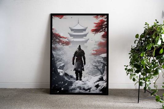 Assassin's Dream Asian Style Poster | Wall Art for Home & Office | High-Quality Print - High-quality vinyl skin wra