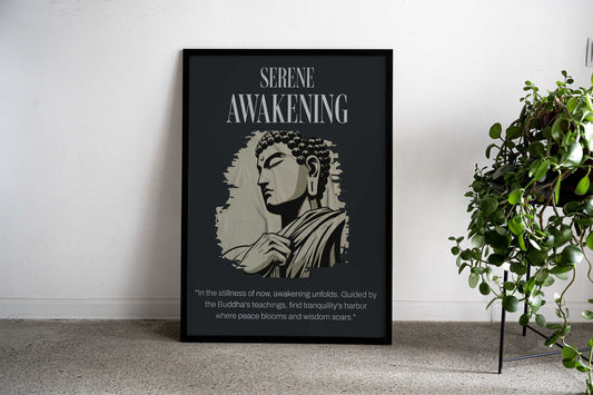Awakening Asian Style Poster | Wall Art for Home & Office | High-Quality Print - High-quality vinyl skin wrap decal