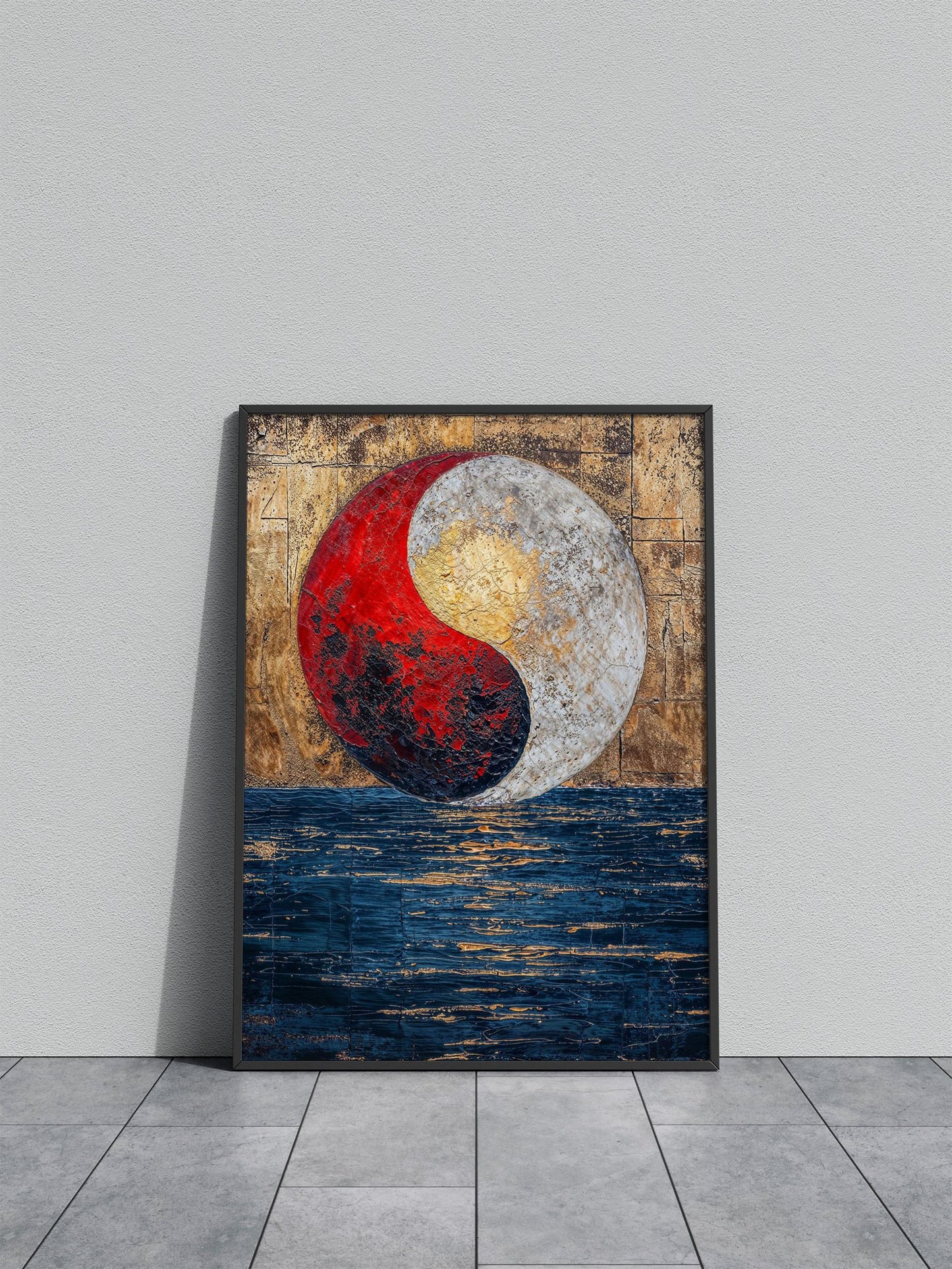 Balance Asian Style Poster | Wall Art for Home & Office | High-Quality Print