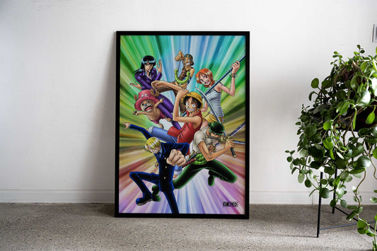 Battle Pose Asian Style Poster | Wall Art for Home & Office | High-Quality Print