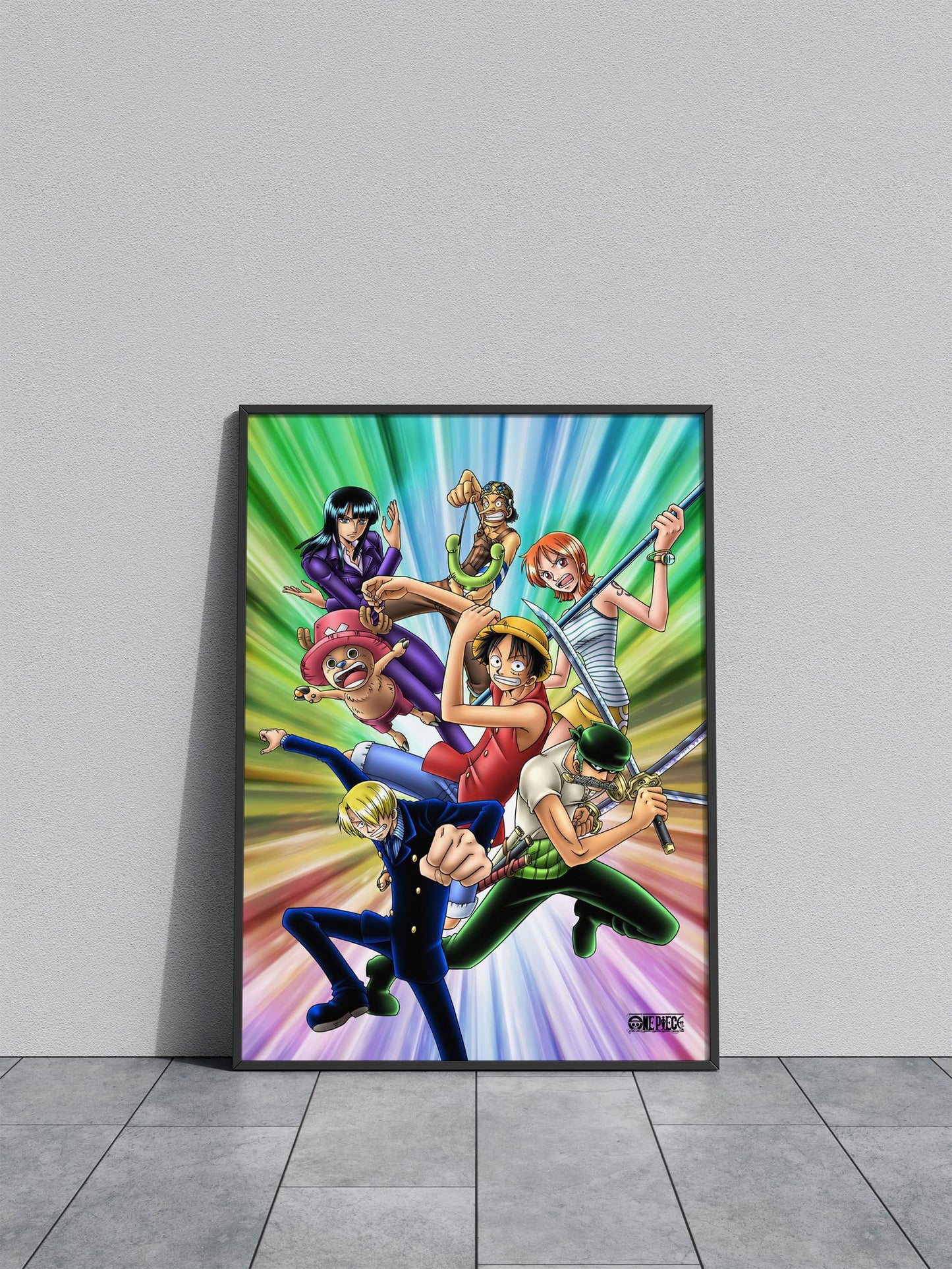 Battle Pose Asian Style Poster | Wall Art for Home & Office | High-Quality Print