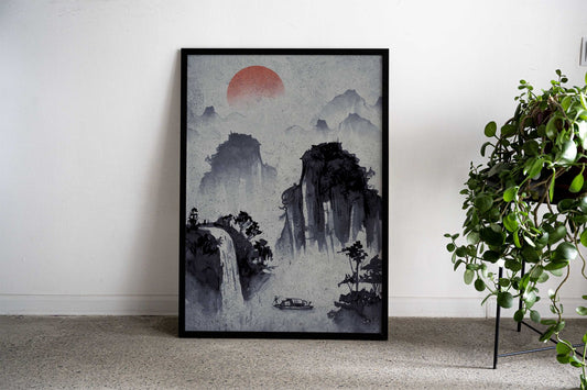 Beautiful Art Asian Style Poster | Wall Art for Home & Office | High-Quality Print
