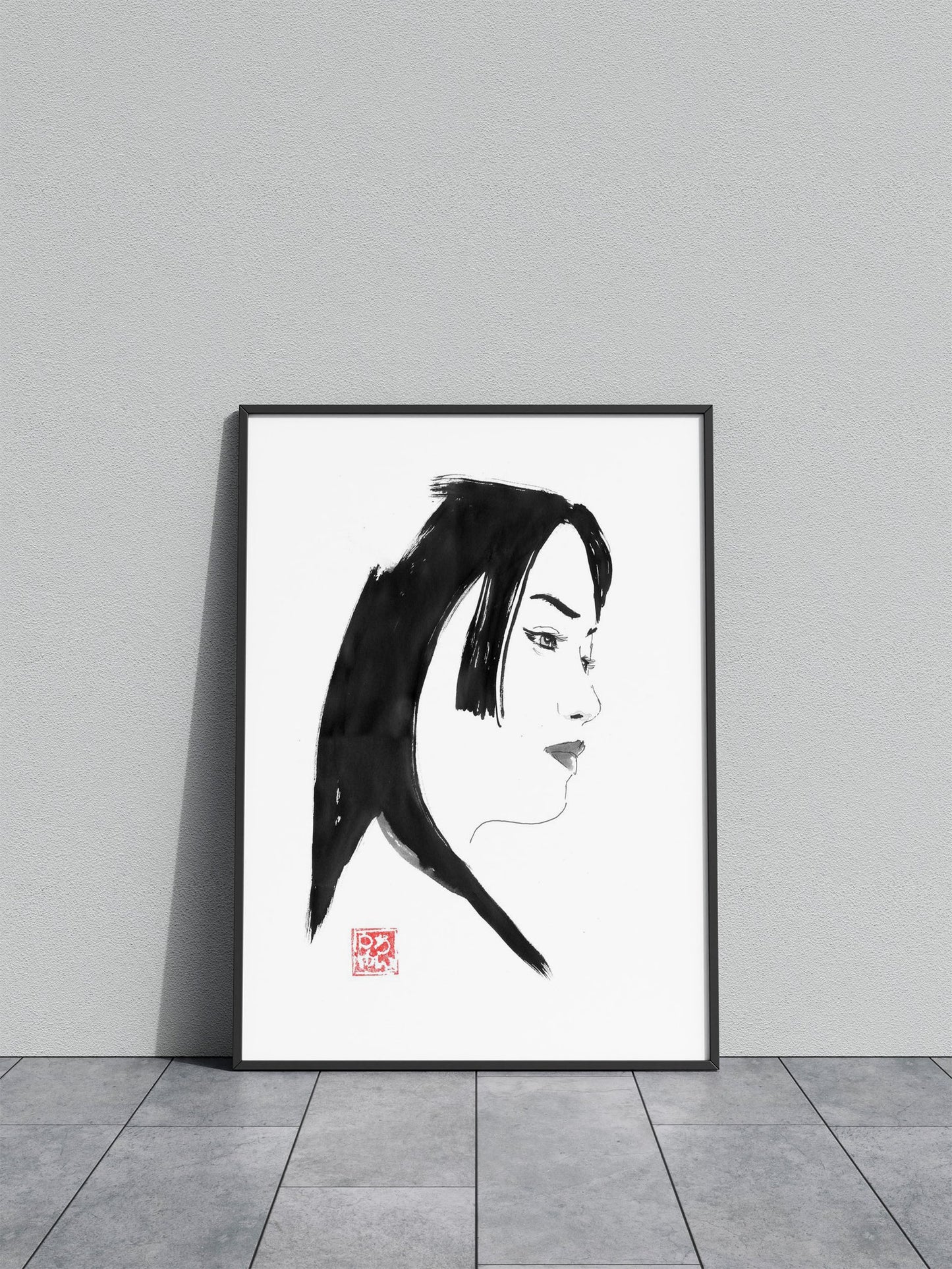 Beautiful Geisha Asian Style Poster | Wall Art for Home & Office | High-Quality Print