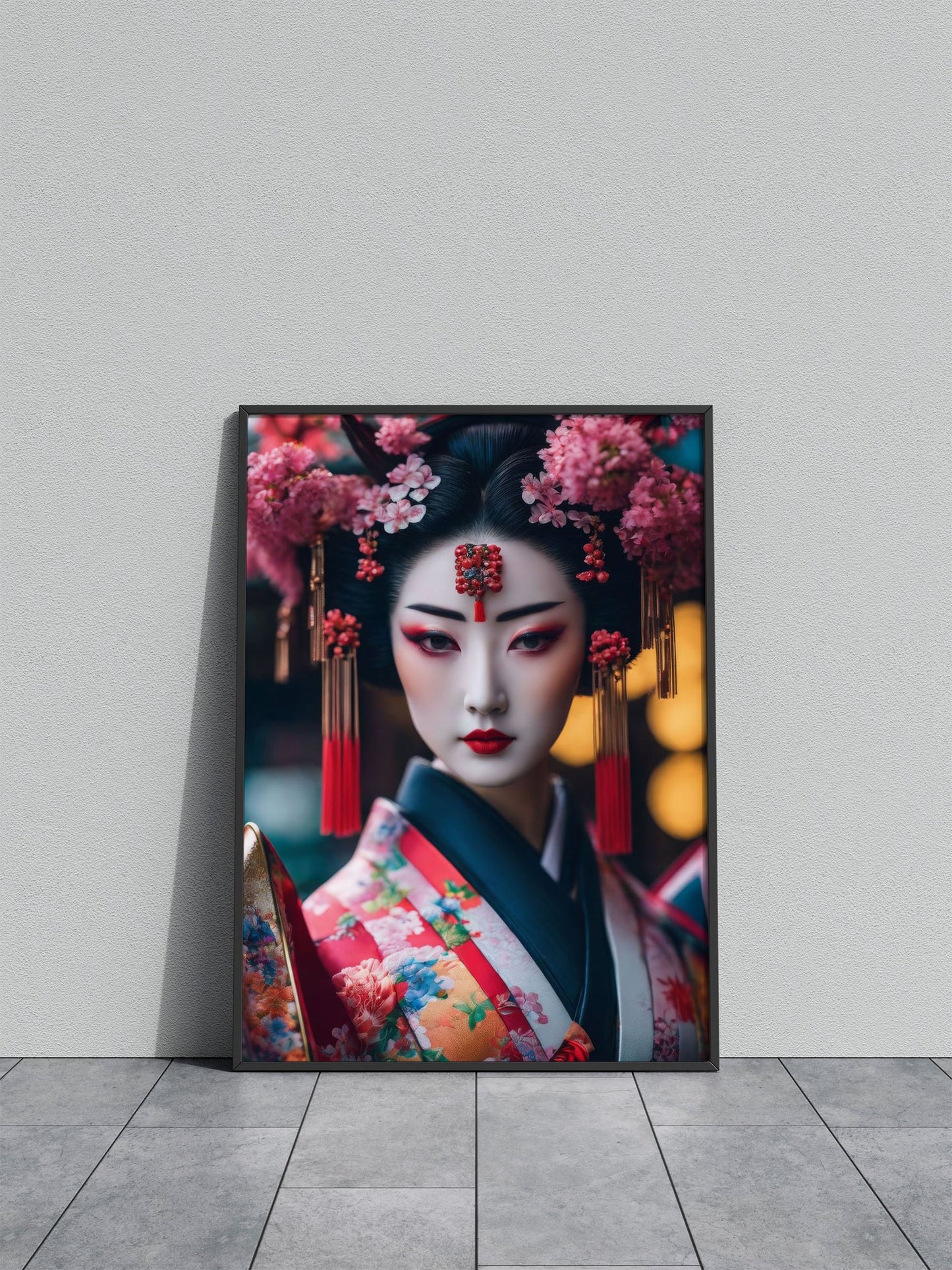 Beauty asian girl Asian Style Poster | Wall Art for Home & Office | High-Quality Print
