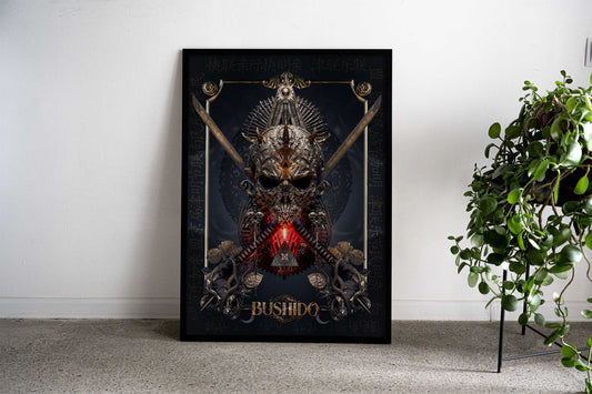 Blade of Bushido Asian Style Poster | Wall Art for Home & Office | High-Quality Print - High-quality vinyl skin wra