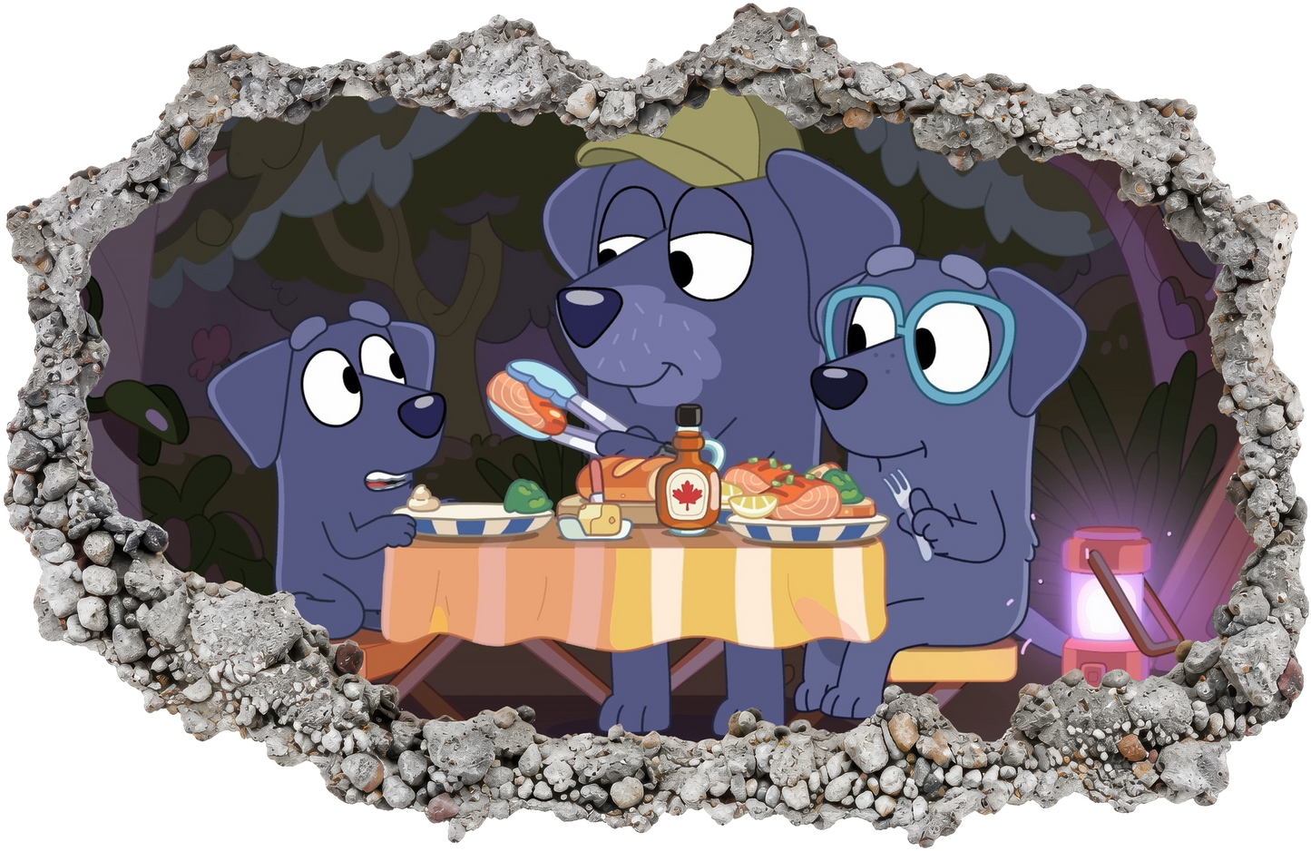 Bluey and Bingo Kids Show Kids Room Decor Bedroom Decor 216
