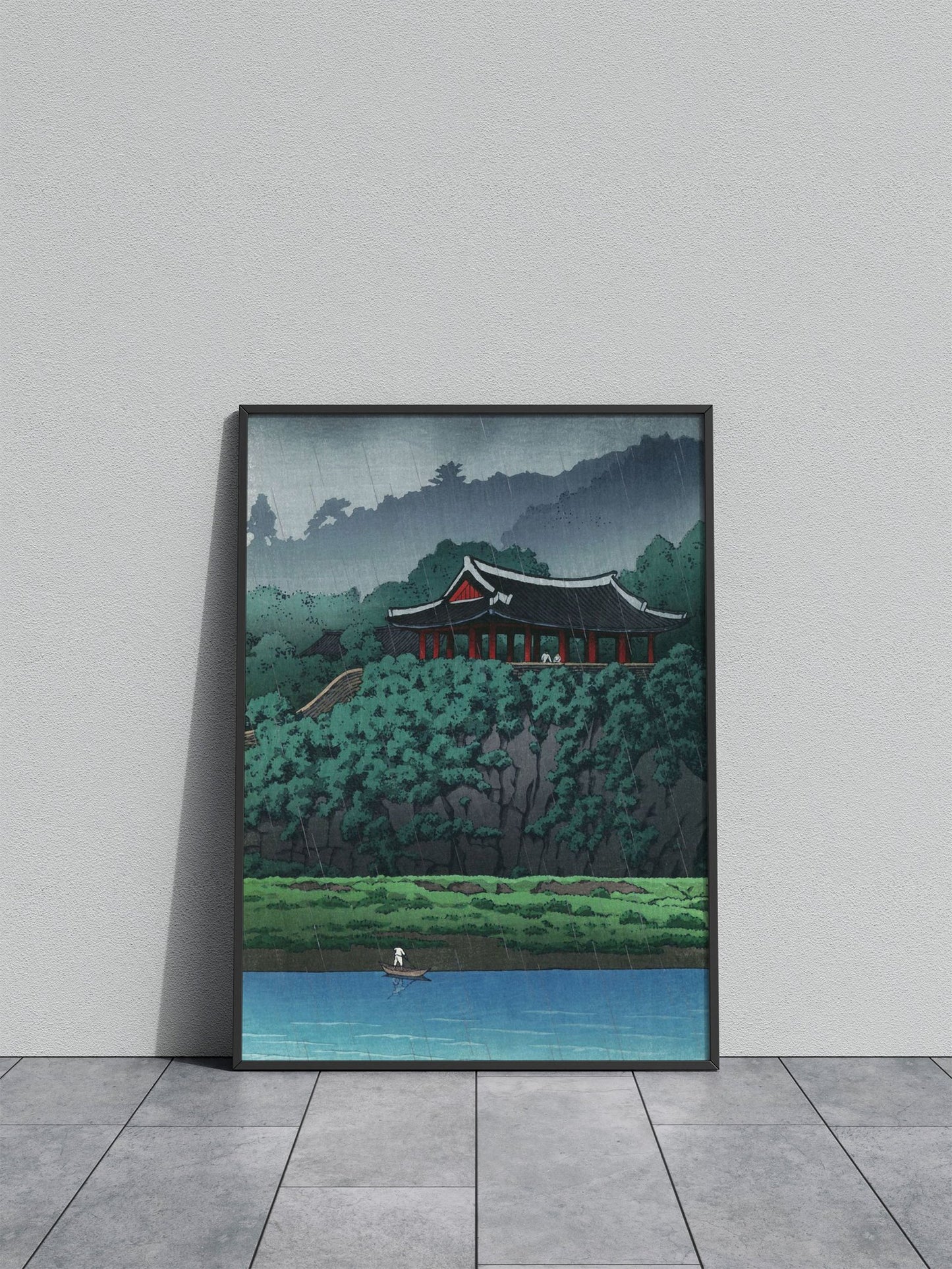 Botandai at Pyongyang Asian Style Poster | Wall Art for Home & Office | High-Quality Print