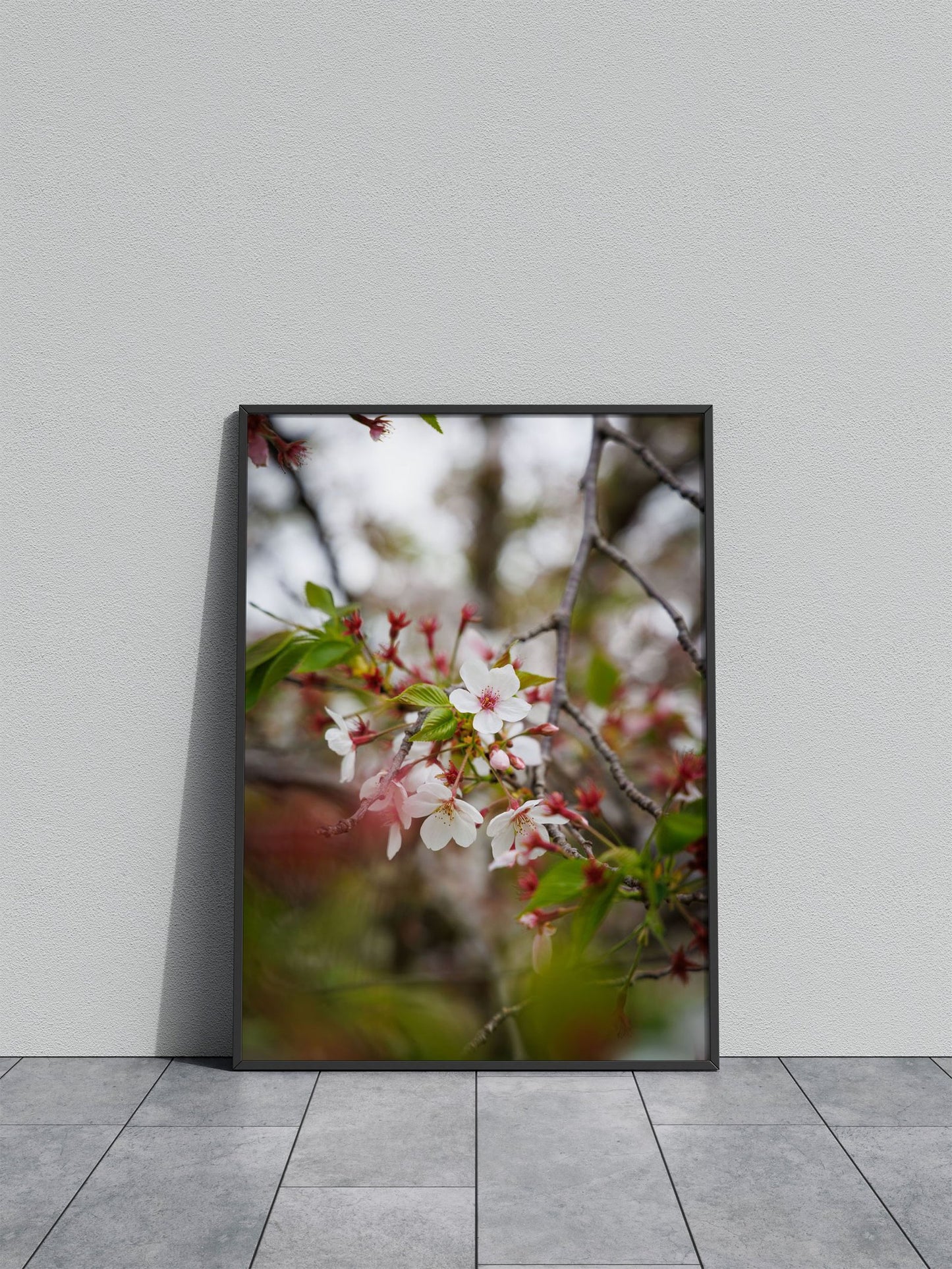 Cherry Blossom Asian Style Poster | Wall Art for Home & Office | High-Quality Print - High-Quality Visual Display