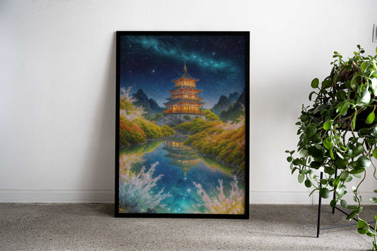 Chinese landscape Asian Style Poster | Wall Art for Home & Office | High-Quality Print - High-Quality Visual Display