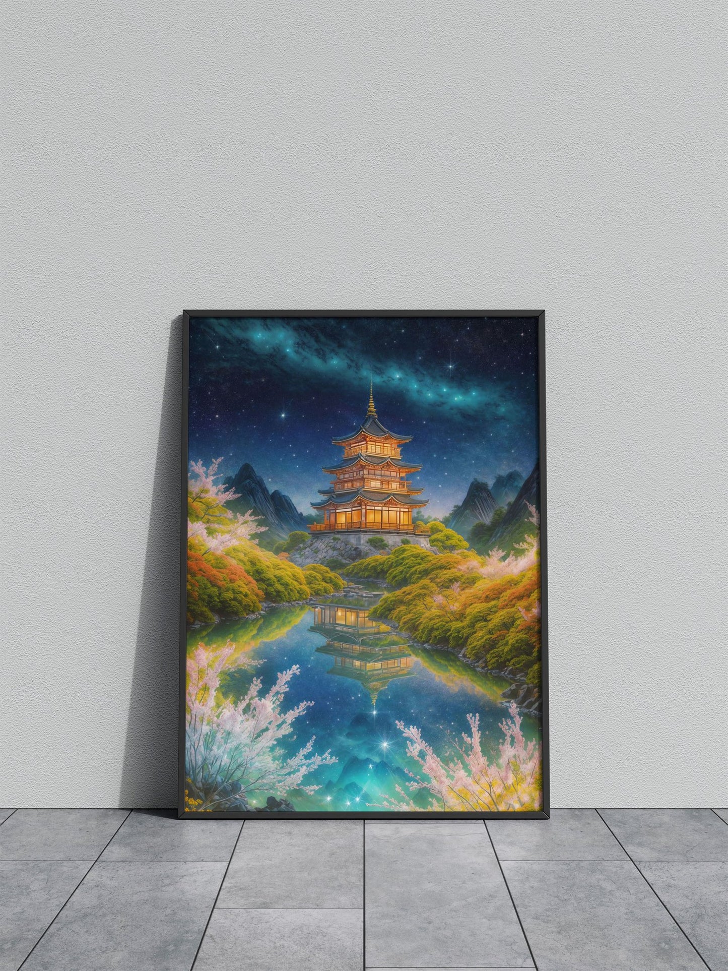 Chinese landscape Asian Style Poster | Wall Art for Home & Office | High-Quality Print - High-Quality Visual Display
