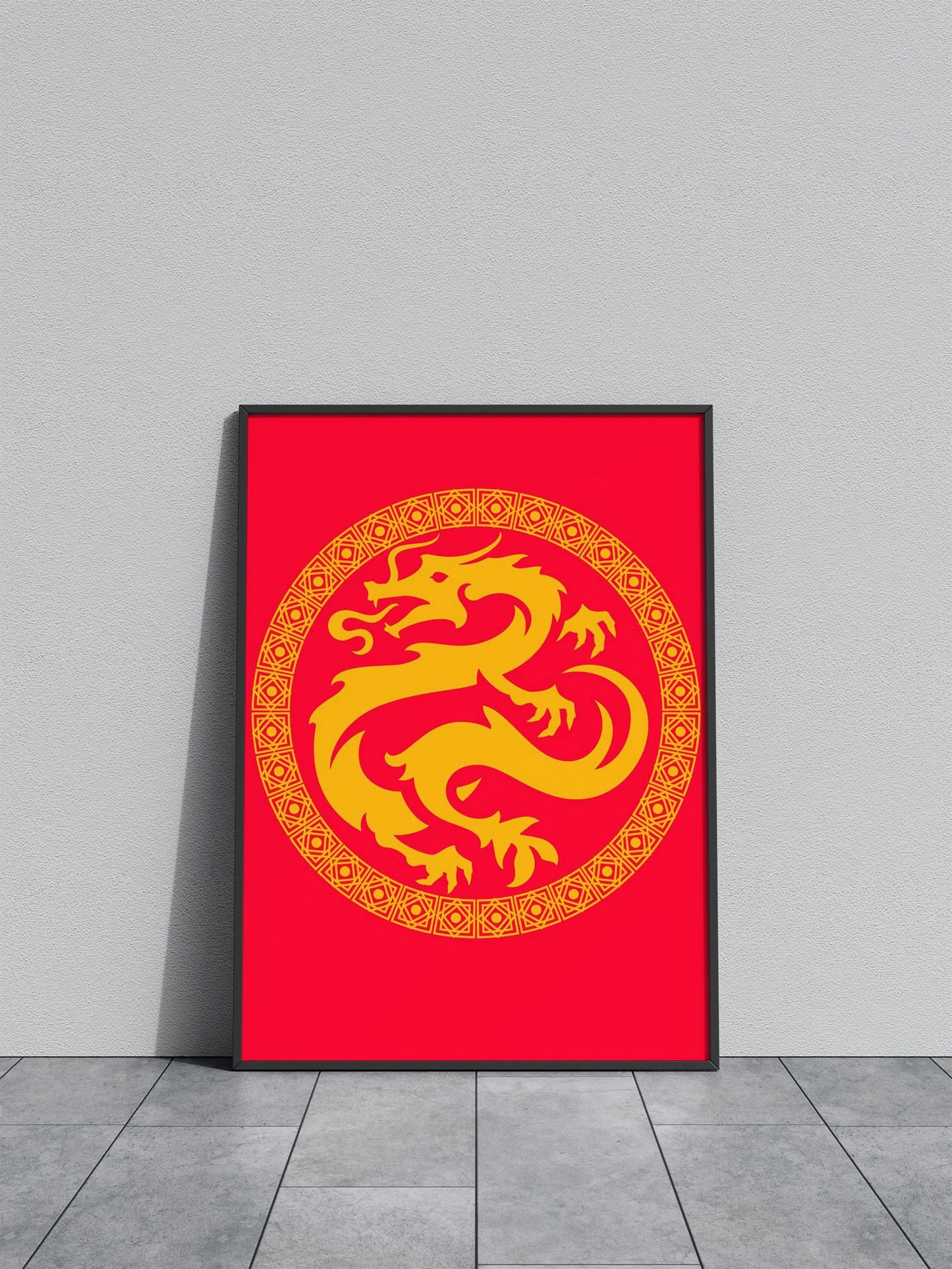 Chinese new year snake Asian Style Poster | Wall Art for Home & Office | High-Quality Print