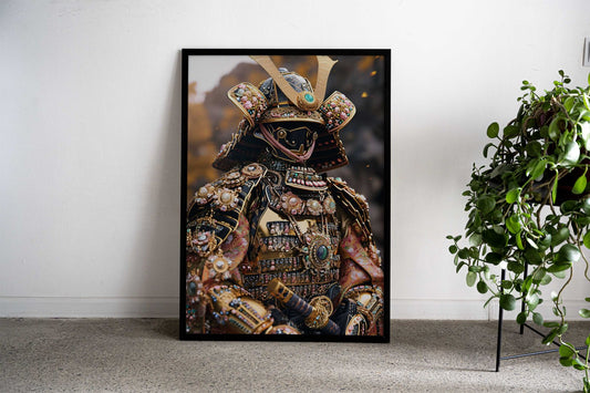 Couture Katana Asian Style Poster | Wall Art for Home & Office | High-Quality Print - High-Quality Visual Display