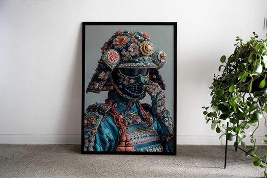 Dapper Bushido Samurai Asian Style Poster | Wall Art for Home & Office | High-Quality Print - High-Quality Visual Display
