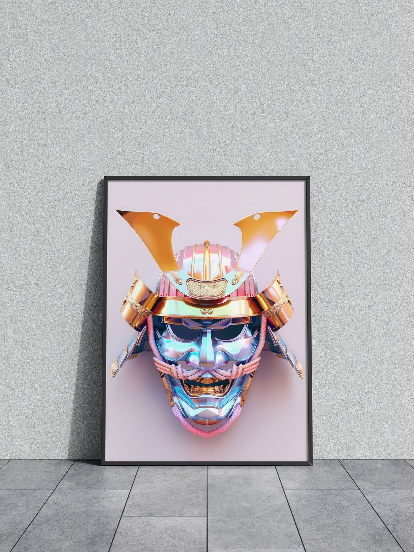 Dreamy 3D Pastel Asian Style Poster | Wall Art for Home & Office | High-Quality Print - High-Quality Visual Display