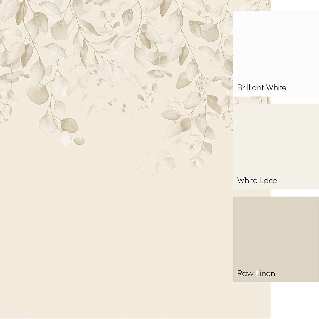 Sandstone Eucalyptus Cascade Wall Mural