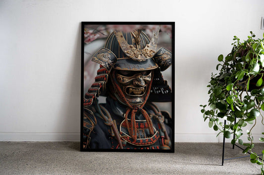 Eyes of the Samurai Asian Style Poster | Wall Art for Home & Office | High-Quality Print - High-Quality Visual Display