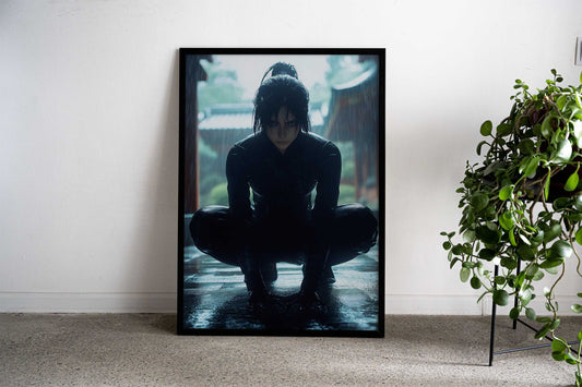 Female Assassin Asian Style Poster | Wall Art for Home & Office | High-Quality Print - High-Quality Visual Display