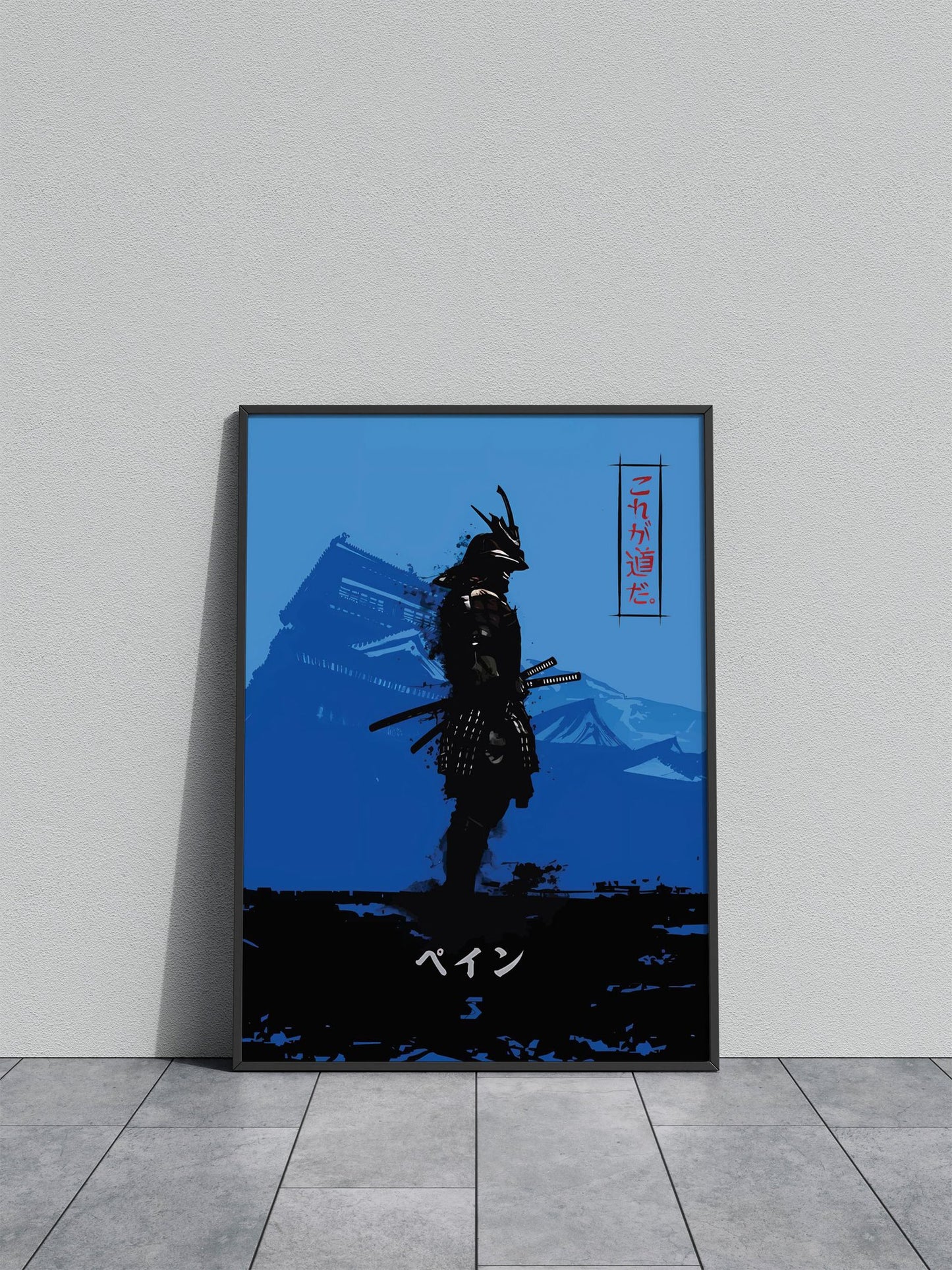 Ghost samurai Warrior Asian Style Poster | Wall Art for Home & Office | High-Quality Print - High-Quality Visual Display