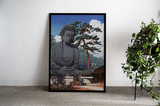 Great Buddha of Kamakura Asian Style Poster | Wall Art for Home & Office | High-Quality Print - High-Quality Visual Display