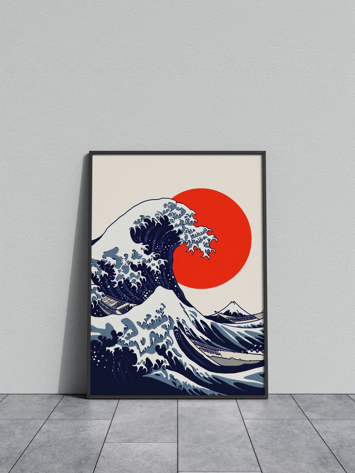 Great Wave Classic Asian Style Poster | Wall Art for Home & Office | High-Quality Print - High-Quality Visual Display