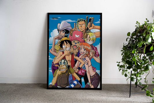 Group Picture Asian Style Poster | Wall Art for Home & Office | High-Quality Print - High-Quality Visual Display