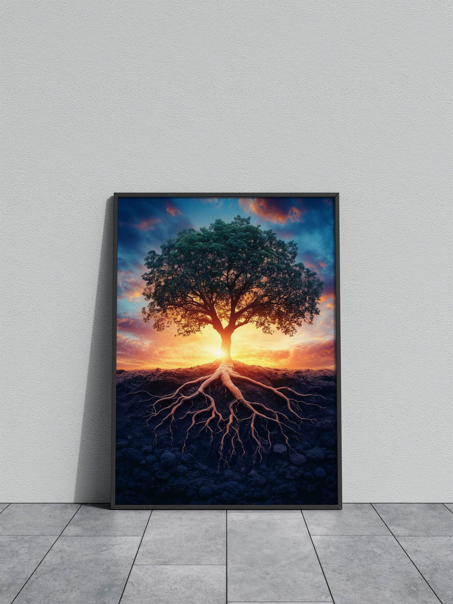 Hiragana Katakana Kaizen Asian Style Poster | Wall Art for Home & Office | High-Quality Print