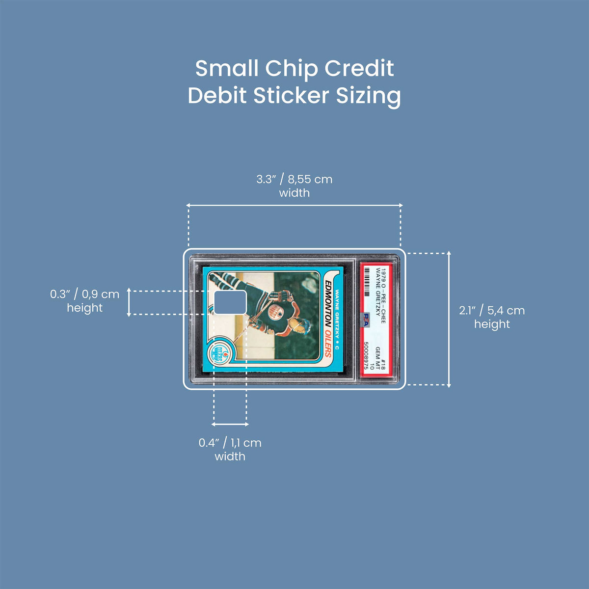 Hockey Wayne Gretzky - Premium Vinyl Credit Card Skin Cover by Wonderwallsboutique