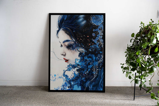 INK DREAM Asian Style Poster | Wall Art for Home & Office | High-Quality Print - High-Quality Visual Display