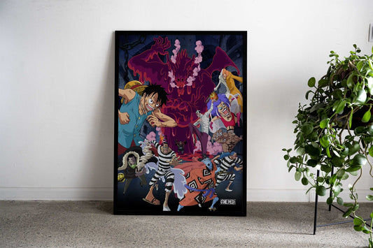 Impel Down Asian Style Poster | Wall Art for Home & Office | High-Quality Print - High-Quality Visual Display