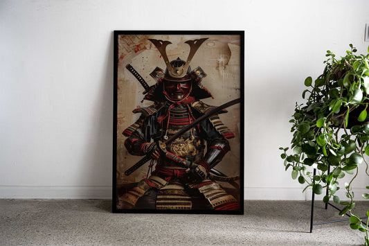 In the Eyes of Honor Asian Style Poster | Wall Art for Home & Office | High-Quality Print - High-Quality Visual Display