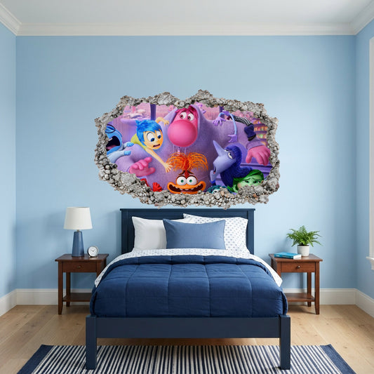 Inside Out 2 Movie Emotions Bedroom Decor Kids Room Decor 310